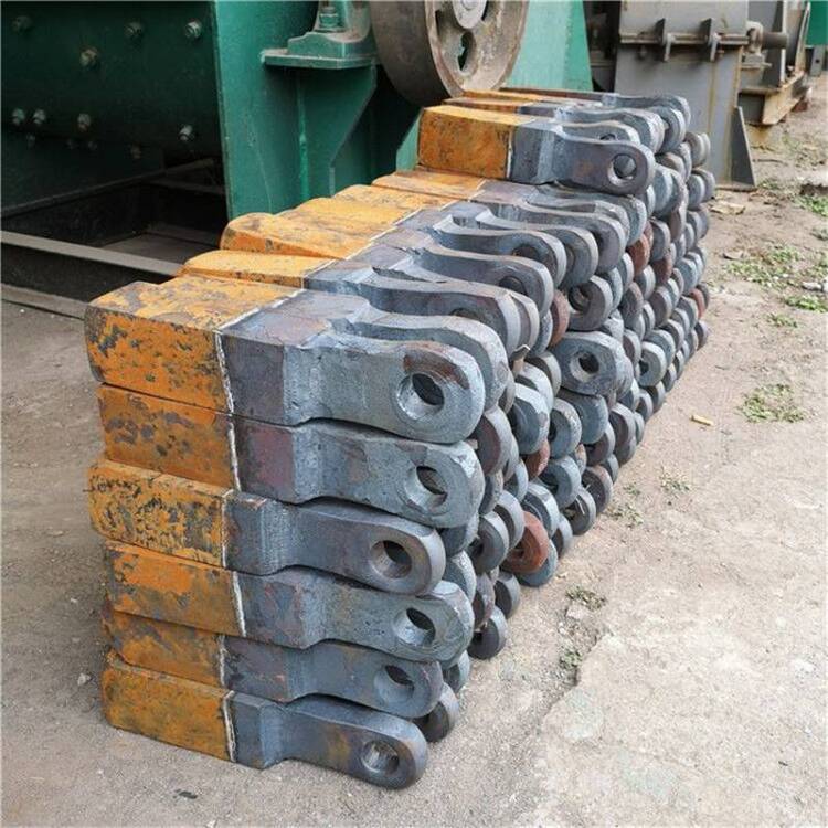 錘式破碎機錘頭的幾種材質和工藝對比